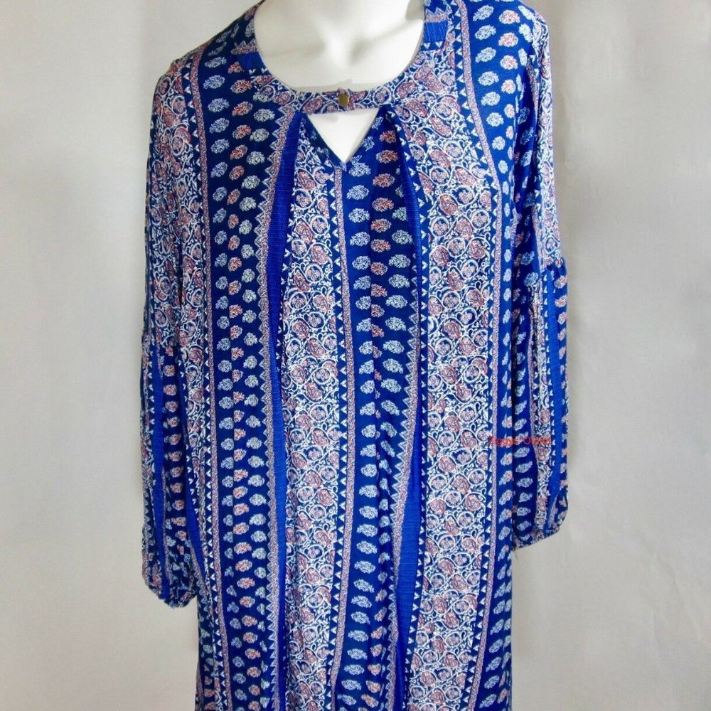 Baby Doll Paisley Print Tunic/Dress Plus Size - Picture 8 of 8